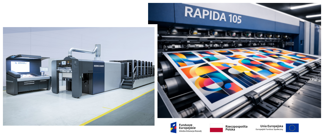 AMK drukarnia UV baner